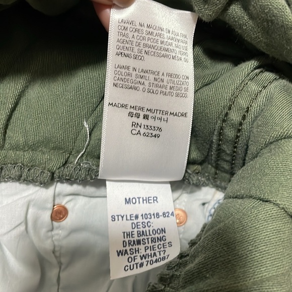 MOTHER The Balloon Drawstring in Pieces of What? - Picture 11 of 11